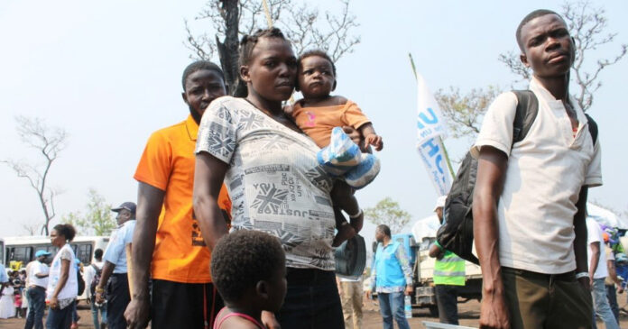 réfugiés congolais depuis l'Angola