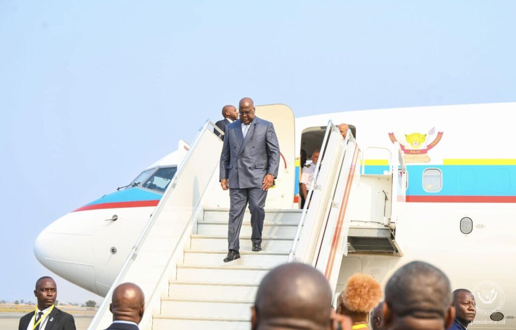 Félix tshisekedi à luanda au sommet de SADC
