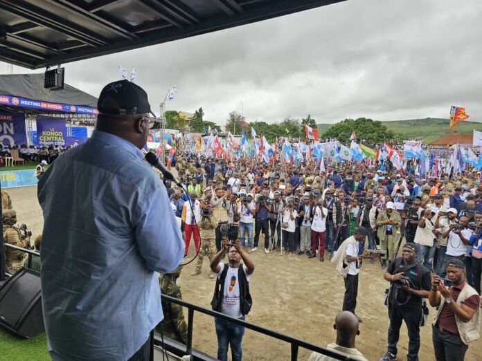 Félix Tshisekedi à matadi