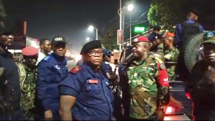 patrouille mixte Police-FARDC